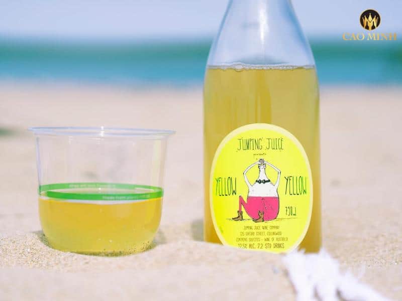 Nếm thử rượu vang Úc Jumping Juice Yellow