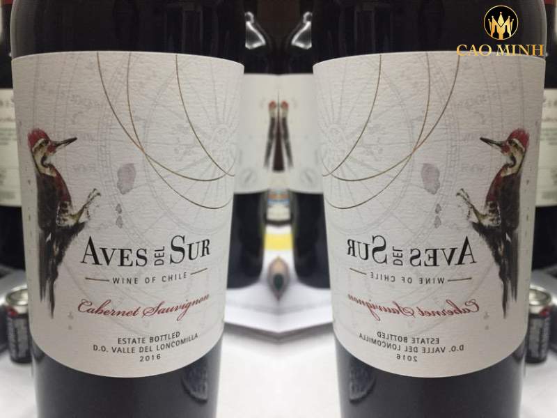Rượu vang Chile Aves Del Sur Reserva Cabernet Sauvignon – chai vang đỏ thượng hạng với hương thơm và mùi vị đặc trưng