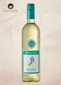 Rượu vang Mỹ Barefoot Moscato