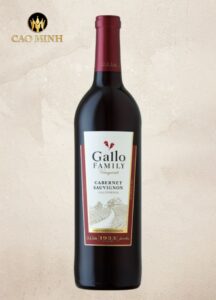 Rượu vang Mỹ Gallo Family Vineyards Varietal Cabernet Sauvignon