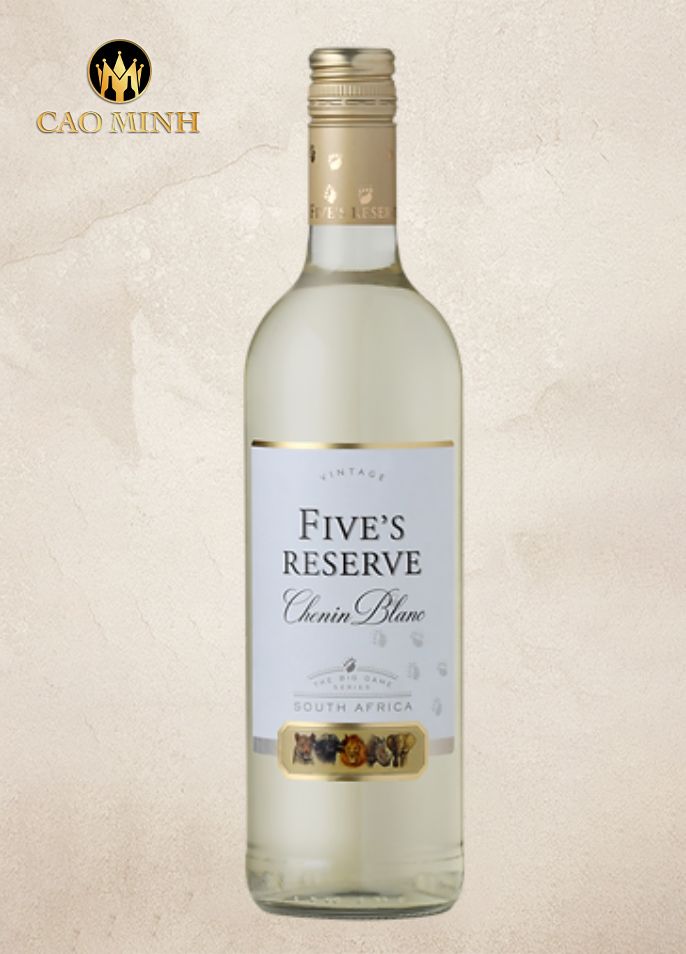 Rượu vang Nam Phi Fives Reserve Chenin Blanc