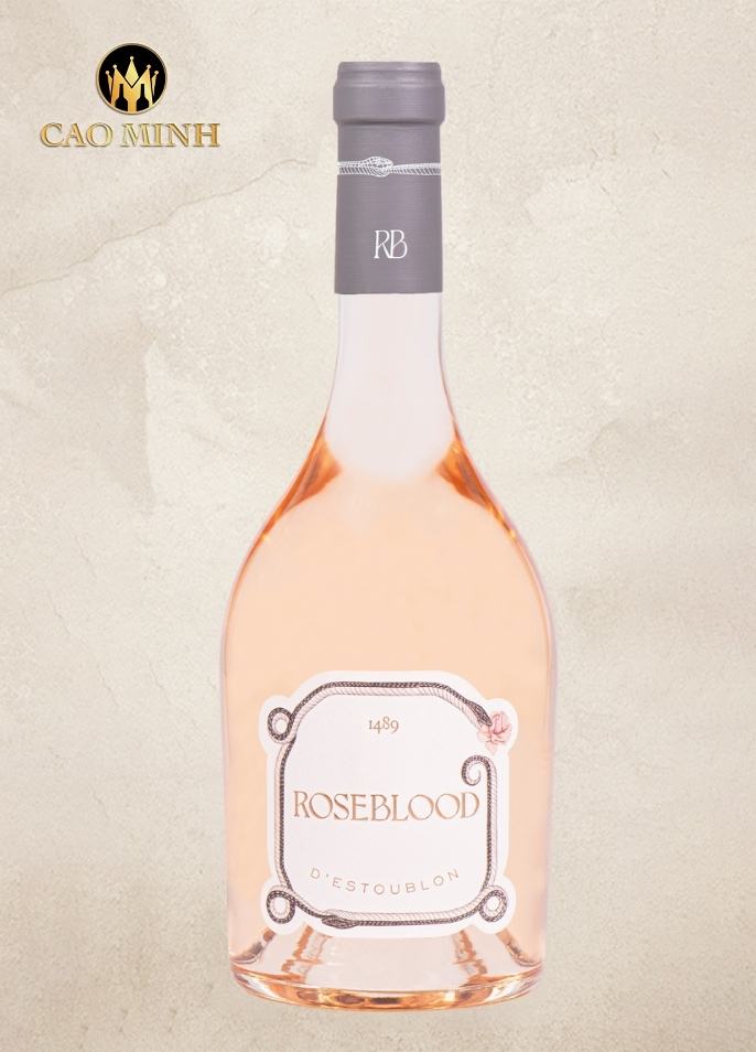Rượu vang Pháp Château d'Estoublon Roseblood Rosé