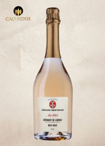 Rượu vang Pháp Gerard Bertrand Heritage Cremant de Limoux Brut Rose