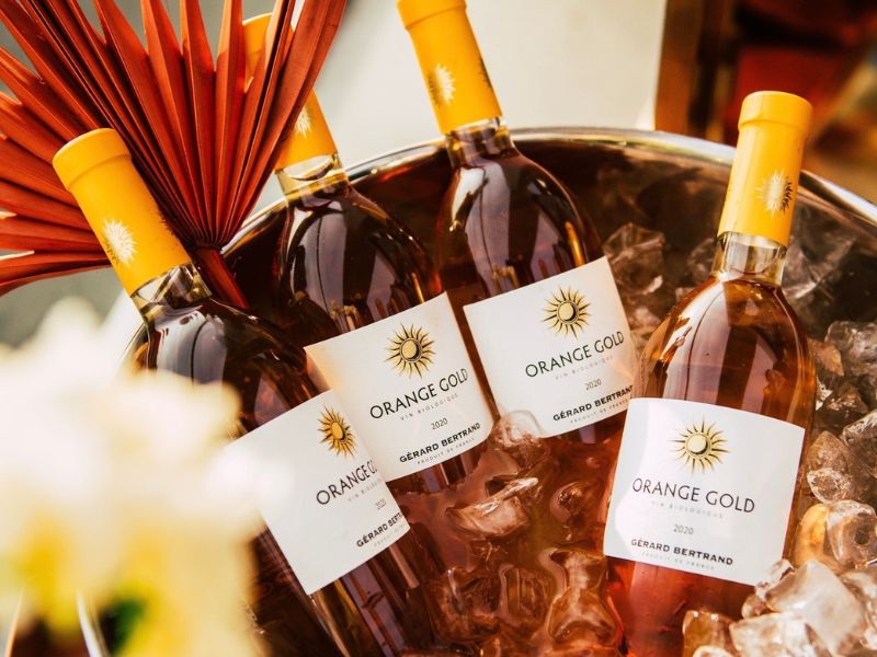 Ghi chú nếm thử chai rượu vang Pháp Gerard Bertrand Orange Gold