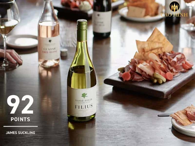 Rượu vang Úc Vasse Felix Filius Chardonnay - chai vang trắng thượng hạng 