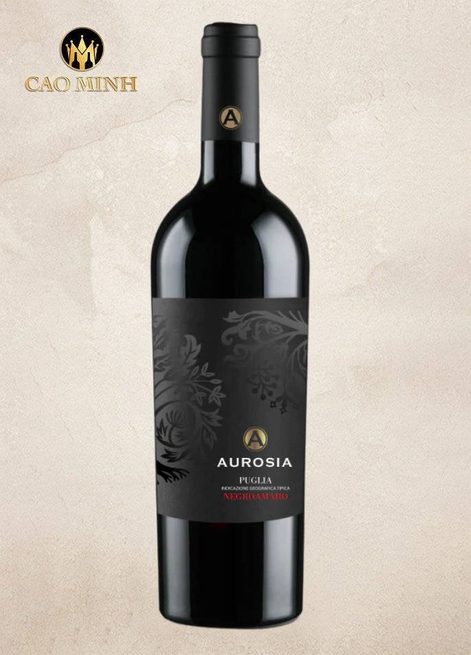 Rượu vang Ý Aurosia Negroamaro Puglia