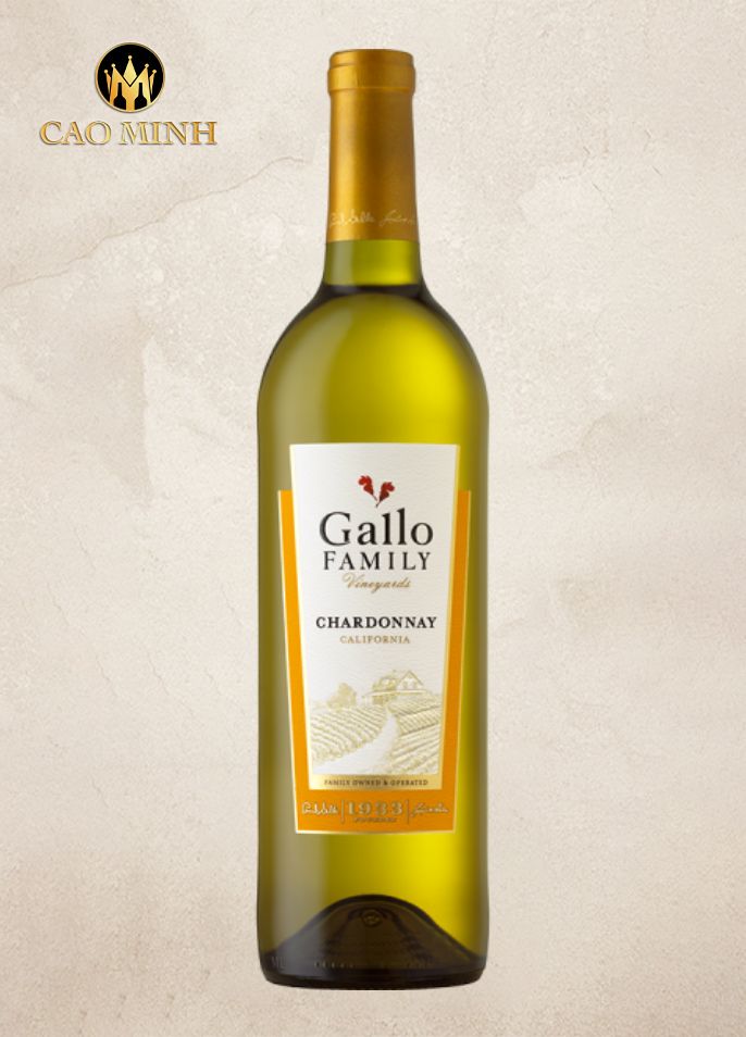 Rượu vang Mỹ Gallo Family Vineyards Varietal Chardonnay
