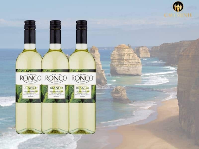 Ronco Sicilia Bianco - Chai vang trắng mang lại nhiều cảm xúc cho người thưởng thức
