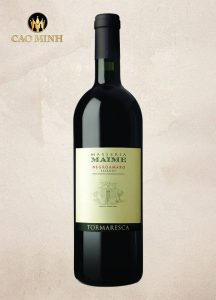 Rượu Vang Ý Tormaresca Masseria Maime Salento