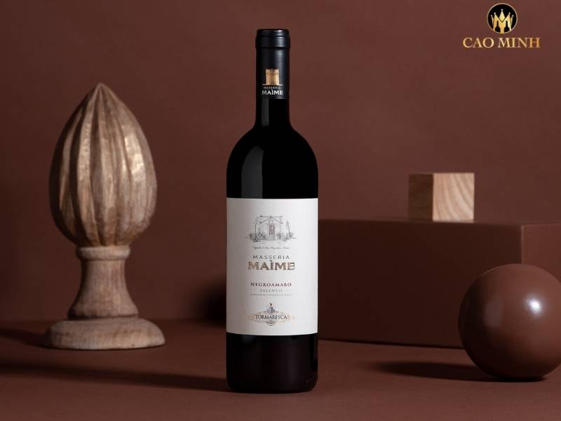 Rượu vang Ý Tormaresca Masseria Maime Salento - Top đầu trong thị trường rượu vang ở Ý nói chung và vang đỏ nói riêng