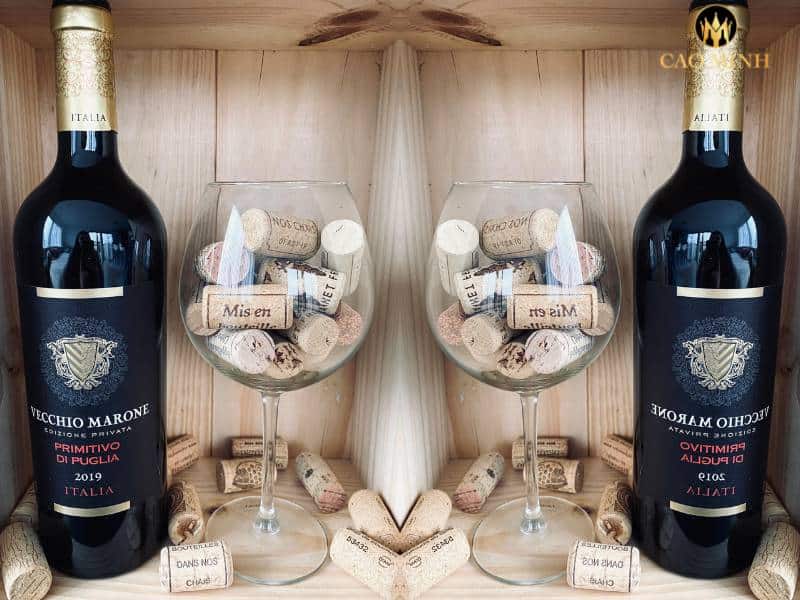 Tìm hiểu về rượu vang Ý Vecchio Marone Primitivo Di Puglia với hương vị đặc biệt
