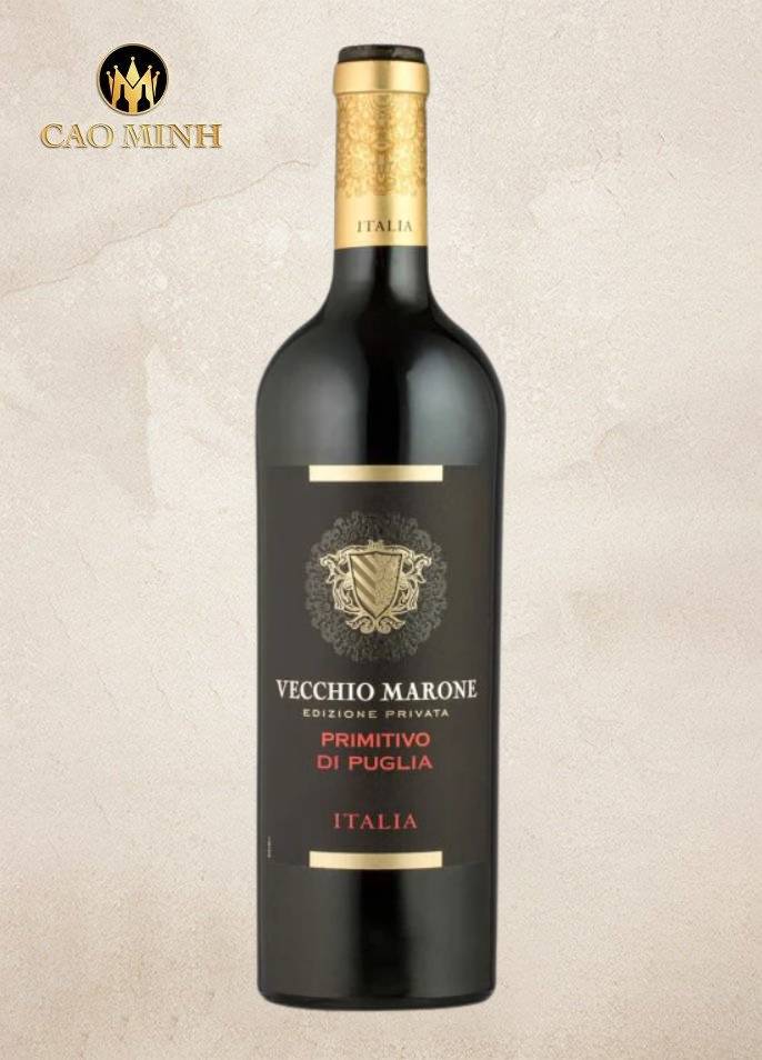 Rượu Vang Ý Vecchio Marone Primitivo Di Puglia
