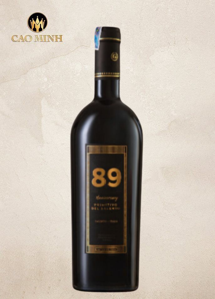 Rượu Vang Ý 89 Anniversary Primitivo Del Salento
