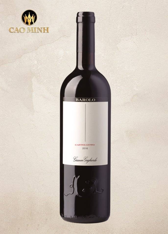 Rượu Vang Ý Gianni Gagliardo Barolo Castelletto Serre
