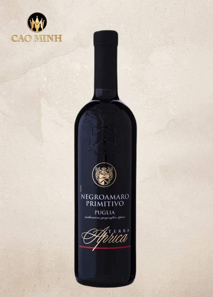 Rượu Vang Ý Negroamaro-Primitivo IGT Puglia Terra Aprica
