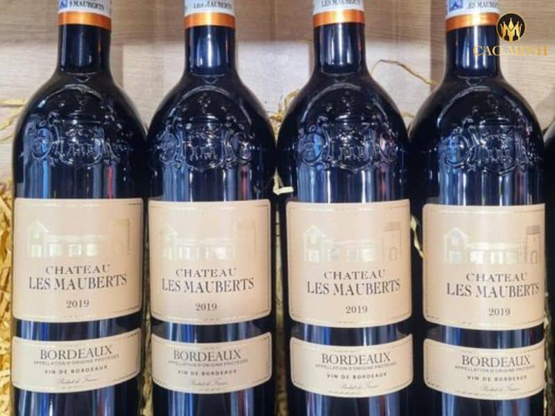 Nếm thử hương vị tuyệt vời của chai rượu vang Chateau Les Mauberts
