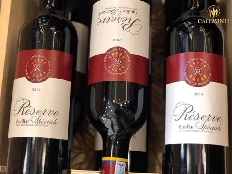 Nếm thử hương vị tuyệt vời của chai rượu vang DBR (Lafite) Legendé Reserve Speciale Pauillac