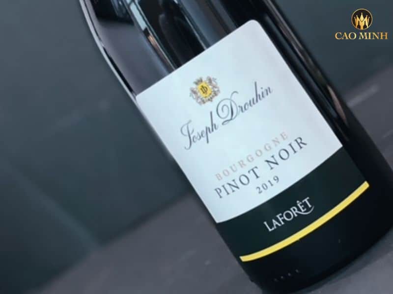 Nếm thử hương vị tuyệt vời của chai rượu vang Joseph Drouhin Laforêt Bourgogne