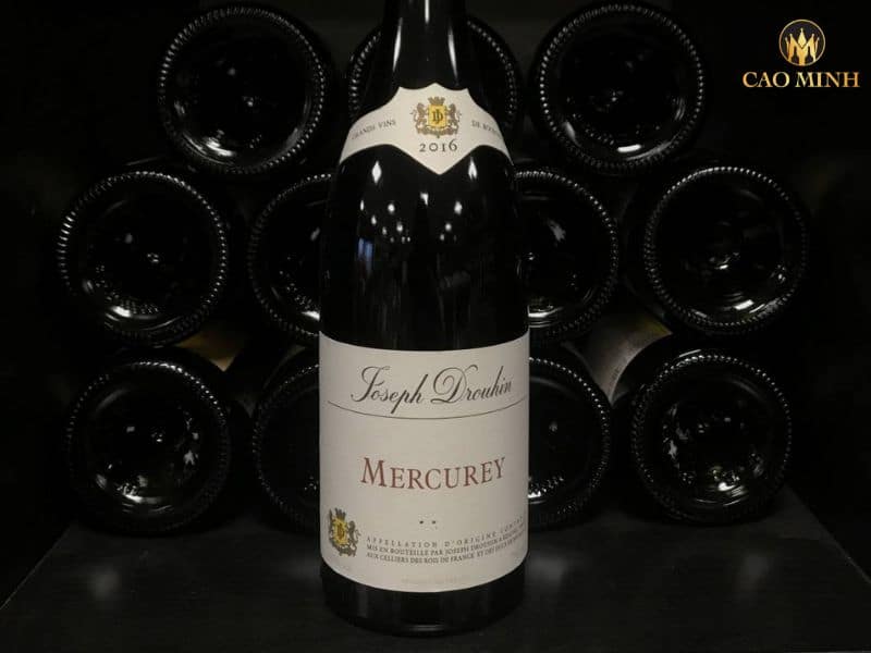 Nếm thử hương vị tuyệt vời của chai rượu vang Joseph Drouhin Mercurey