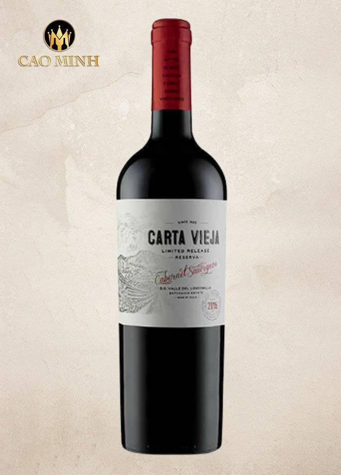 Rượu Vang Chile Carta Vieja Reserva Cabernet Sauvignon