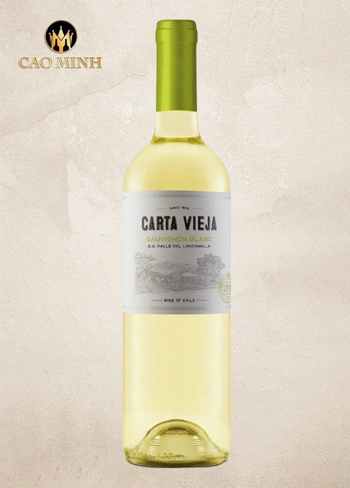 Rượu vang Chile Carta Vieja Sauvignon Blanc