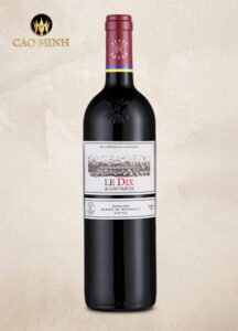 Rượu Vang Chile Domaines Barons de Rothschild (Lafite) Los Vascos Le Dix
