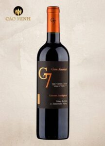 Rượu Vang Chile G7 Gran Reserva Cabernet Sauvignon