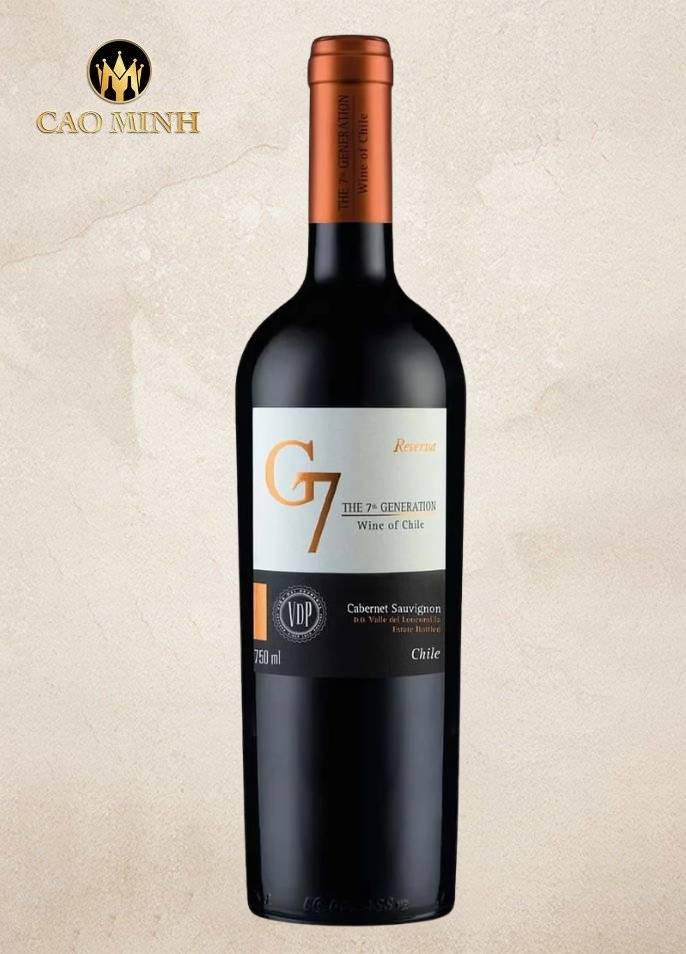 Rượu Vang Chile G7 Reserva Cabernet Sauvignon