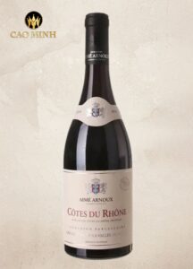 Rượu Vang Pháp Aime Arnoux Cotes Du Rhone 2018