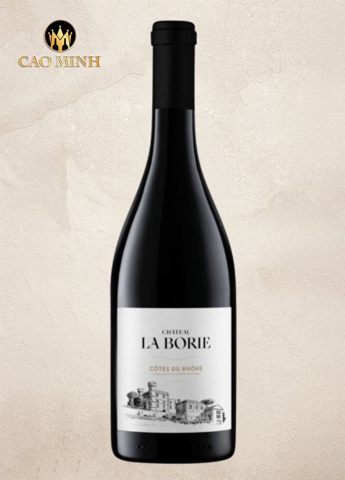 Rượu Vang Pháp Chateau La Borie Côtes du Rhône Villages