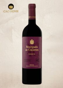 Rượu Vang Tây Ban Nha Marques de Caceres Reserva Rioja