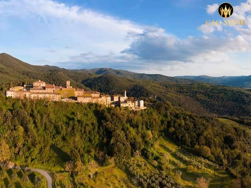 Castello di Querceto - Điền trang với nhiều phong cách vang nổi bật ở Tuscany