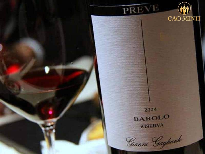 Gianni Gagliardo Barolo Preve - Vang đỏ cực kỳ nổi tiếng trong thị trường rượu vang quốc tế
