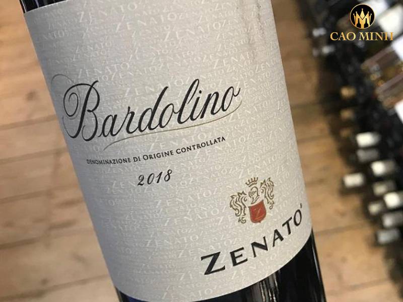 Tìm hiểu về chai vang đỏ Zenato Bardolino