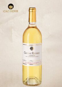 Rượu Vang Pháp Chateau Roumieu Sauternes