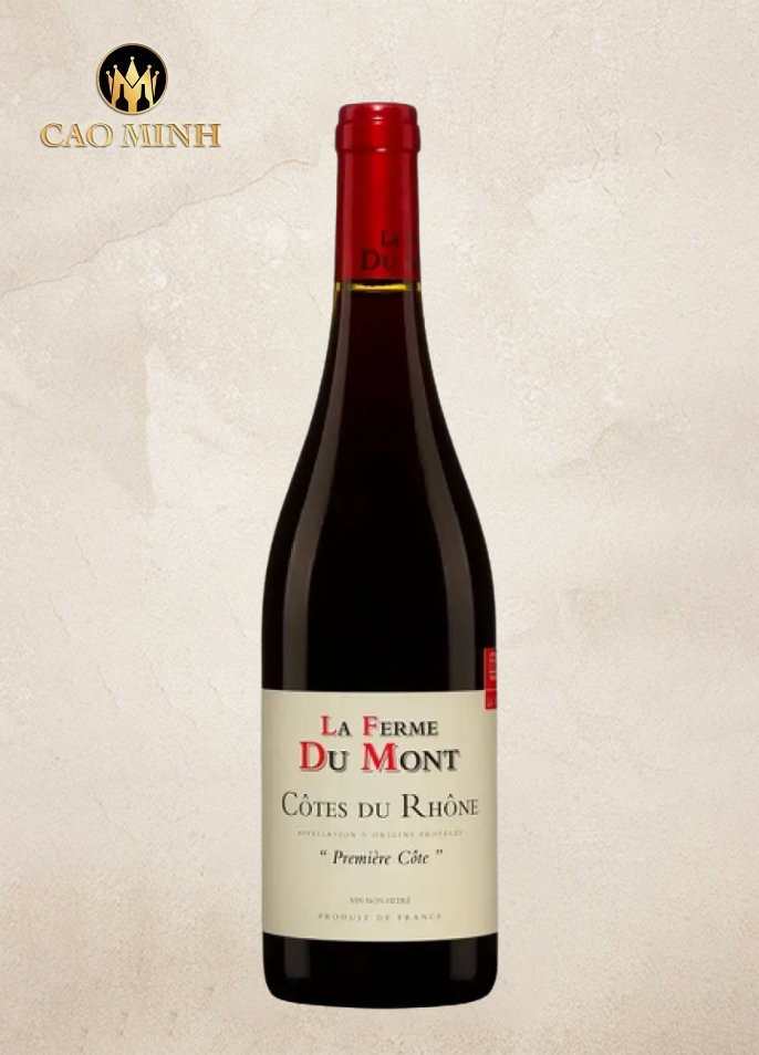 Rượu Vang Pháp La Ferme Du Mont Premiere Cote