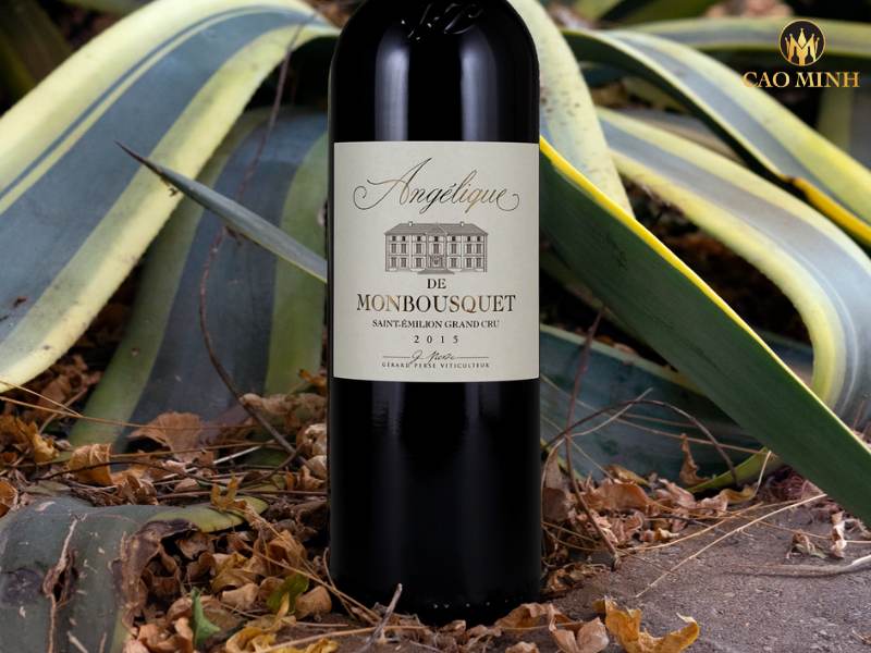Nếm thử hương vị tuyệt vời của chai rượu vang Angelique de Monbousquet Saint - Emilion Grand Cru