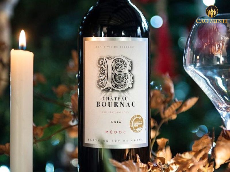 Nếm thử hương vị tuyệt vời của chai rượu vang Château Bournac