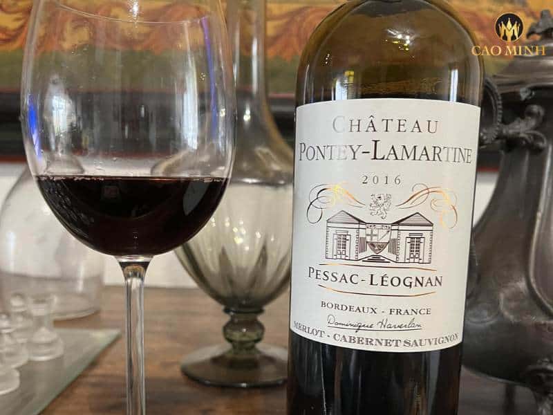 Nếm thử hương vị tuyệt vời của chai rượu vang Château Pontey Lamartine Red