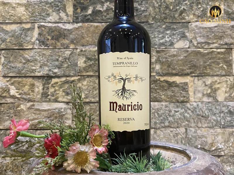 Nếm thử hương vị tuyệt vời của chai rượu vang Mauricio Tempranillo 