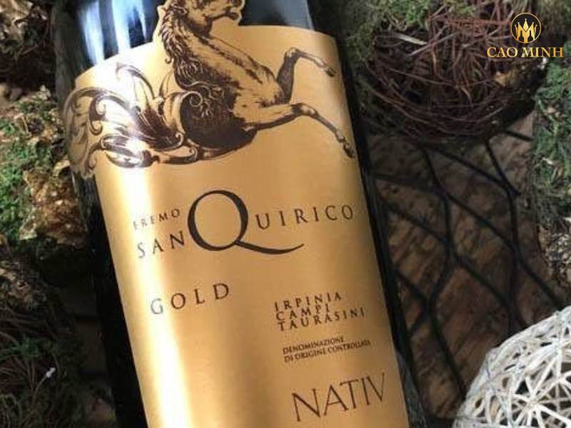 Nếm thử hương vị tuyệt vời của chai rượu vang Nativ Eremo San Quirico Gold