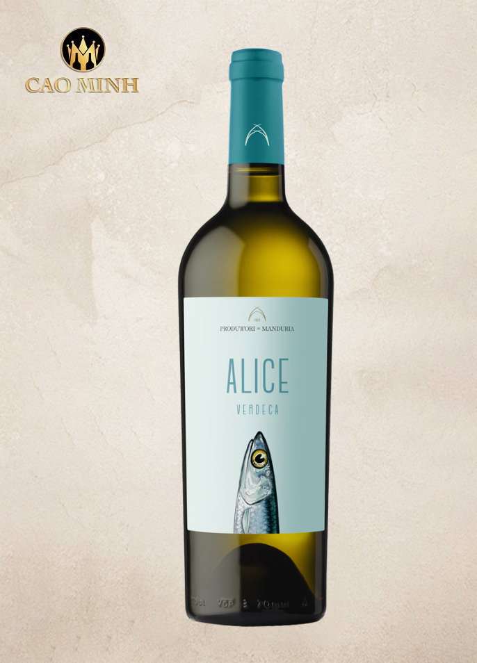 Rượu Vang Ý Produttori Di Manduria Alice Verdeca