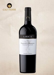 Rượu Vang Ý Produttori Di Manduria Lirica