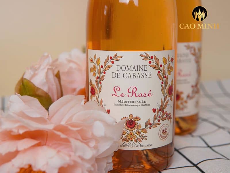 rượu vang hồng Cuvee Le Rosé De Cabasse