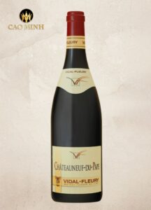 Rượu Vang Pháp Vidal Fleury Chateauneuf Du Pape 2015
