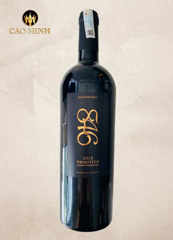 Rượu Vang Ý 846 Primitivo
