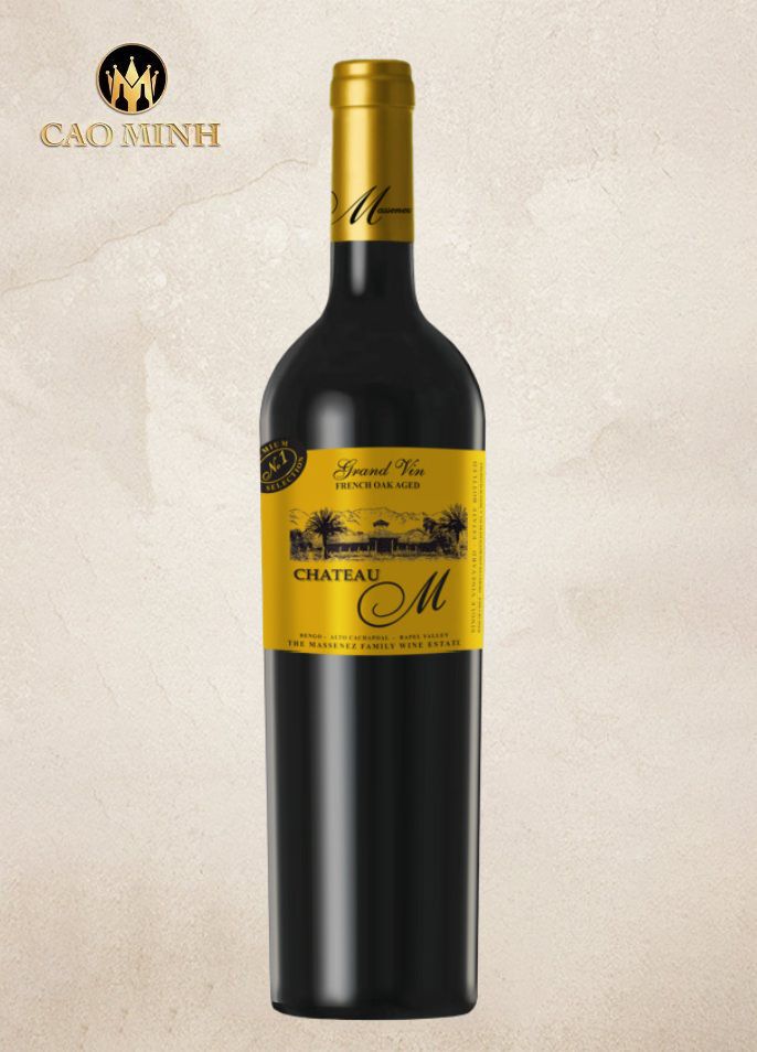 Rượu Vang Chile Chateau M Grand Vin Gold Label