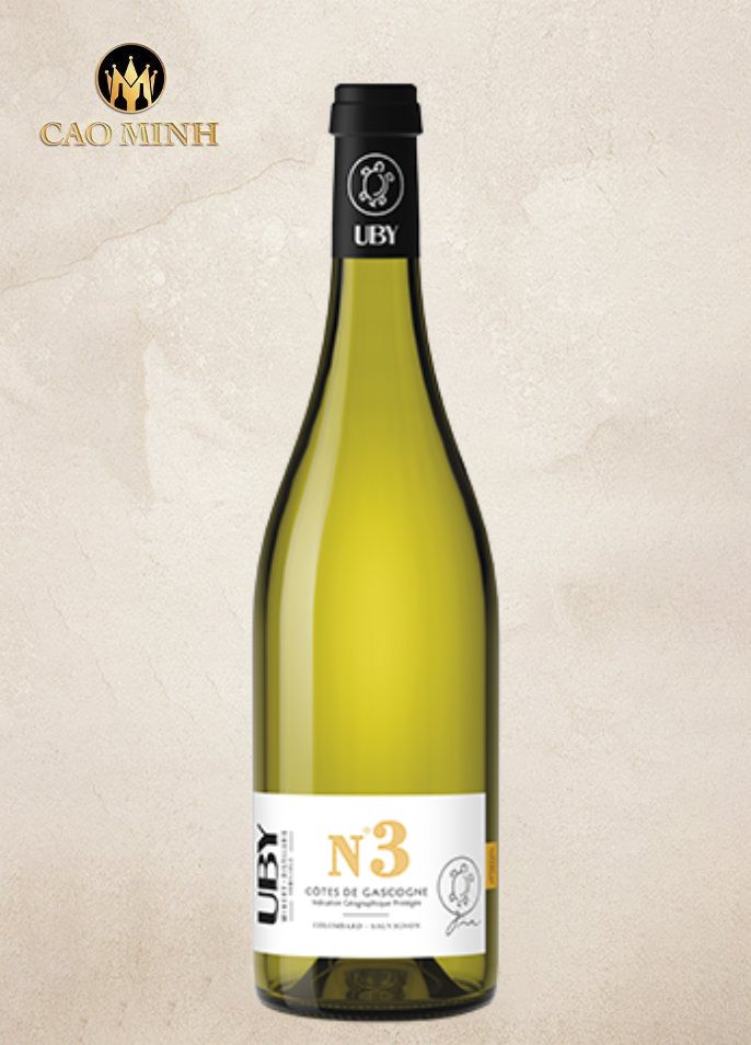 Rượu Vang Pháp Domaine UBY No 3 Cotes de Gascogne