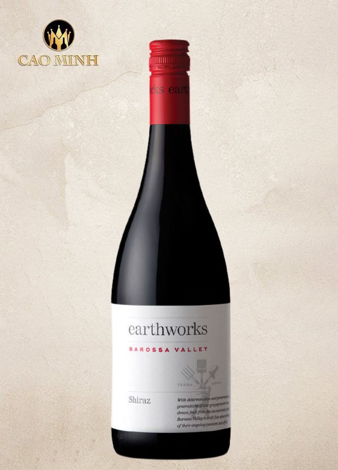 Rượu Vang Úc EarthWorks Shiraz