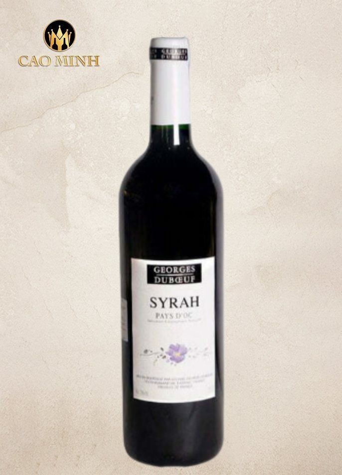 Rượu Vang Pháp Georges Duboeuf Pays d'Oc Syrah